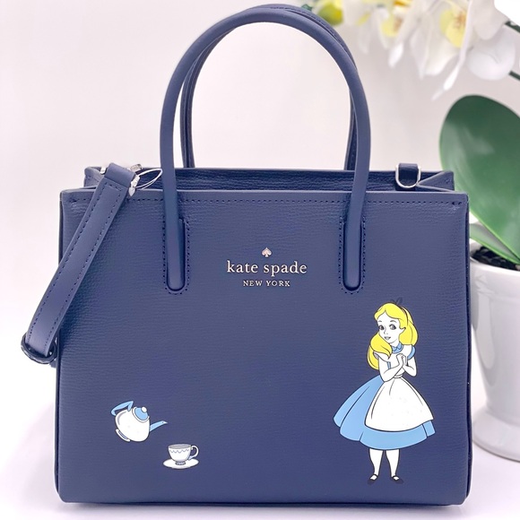 Kate Spade disney x kate spade new york alice in wonderland crossbody Sa… - Picture 2 of 12